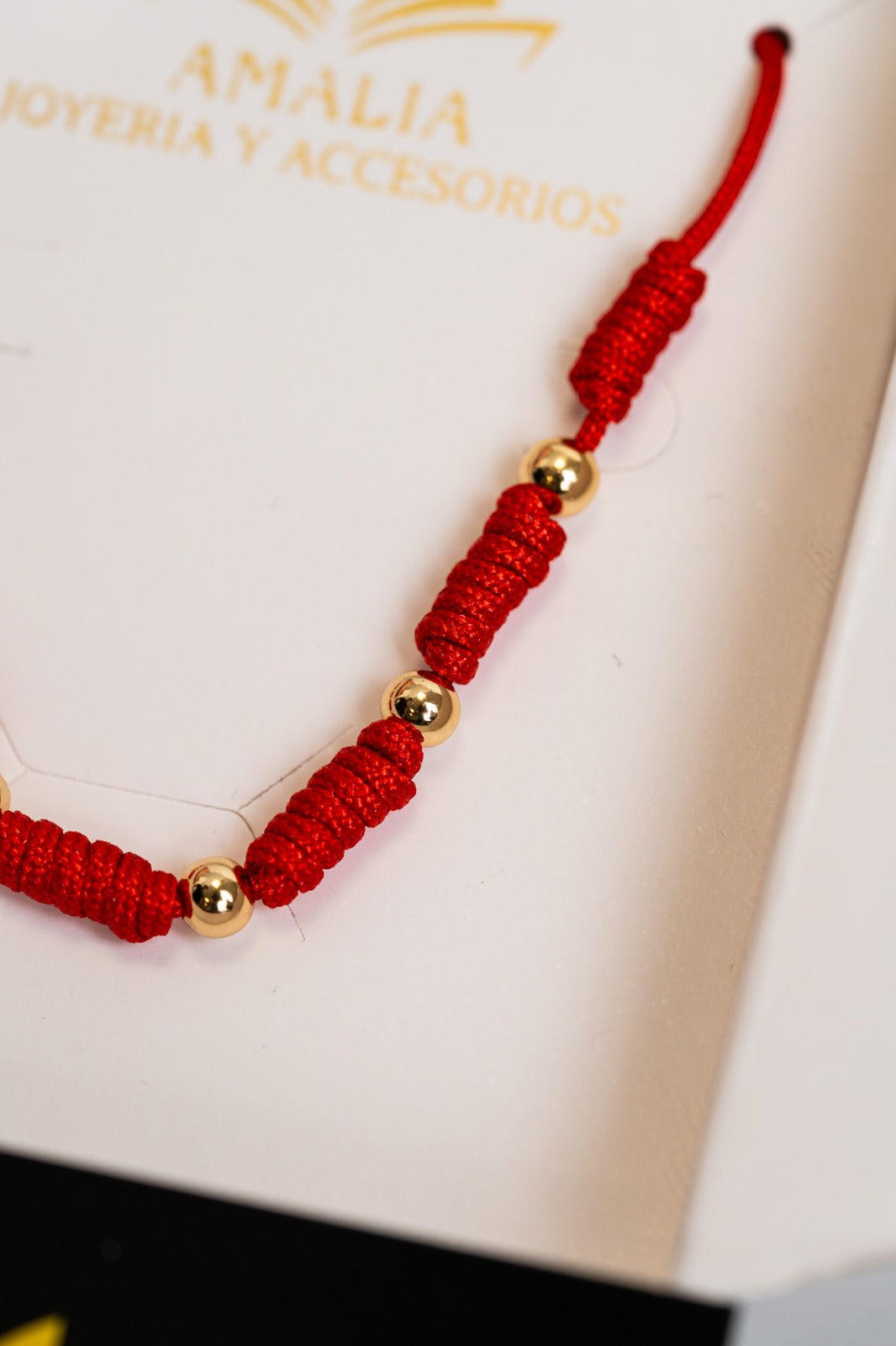 Pulsera 7 Nudos Individual o Parejas - Baño de Oro 18 Kilates